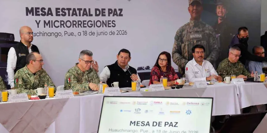 Gobiernos Federal, Estatal y fuerzas armadas refuerzan estrategia de seguridad en la Sierra Norte