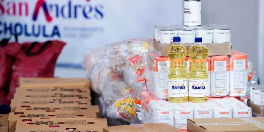 Más bienestar para las familias de San Andrés Cholula con programas alimentarios