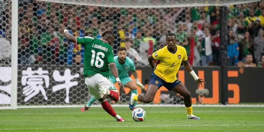 México supera 2-0 a Ecuador y avanza a los octavos de final