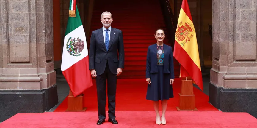 México y España dejan atrás tensiones: Sheinbaum y Felipe VI fortalecen la relación bilateral