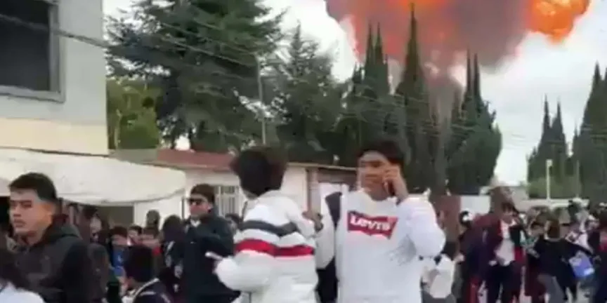 Mil 753 estudiantes de Tepeaca sin clases presenciales por explosión en Tepeaca