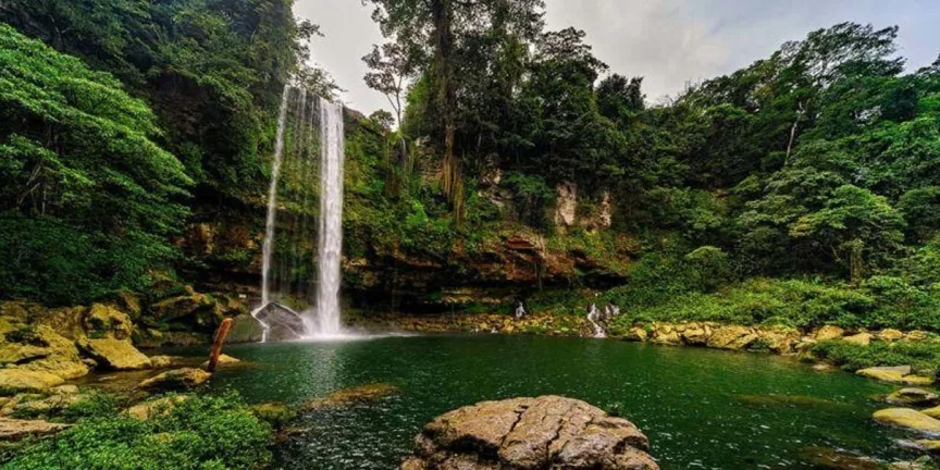 No creerás este paraíso en Chiapas: así luce la Cascada Misol-Há