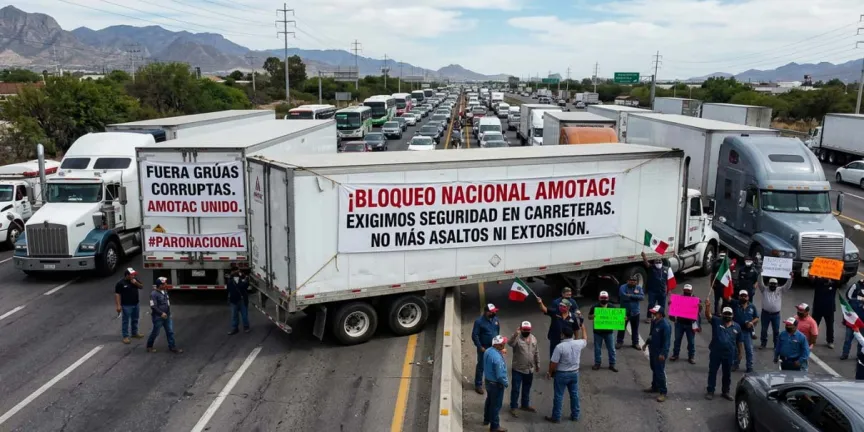 Cancelan bloqueos de HOY miércoles: transportistas logran acuerdos, pero no ceden demandas