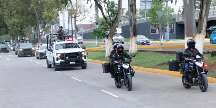 Puebla Segura refuerza vigilancia en la capital con operativos aire-tierra