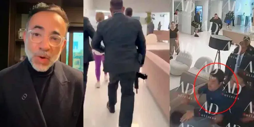 Sheinbaum ordena revisar caso del alcalde de Metepec captado con hombres armados en club deportivo