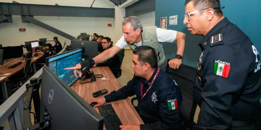 Supervisa Pepe Chedraui avances de Puebla 360 y labores de videovigilancia