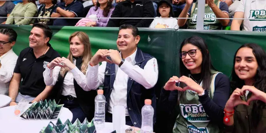 Con Lobos Puebla, Gobierno del Estado promueve el básquetbol profesional
