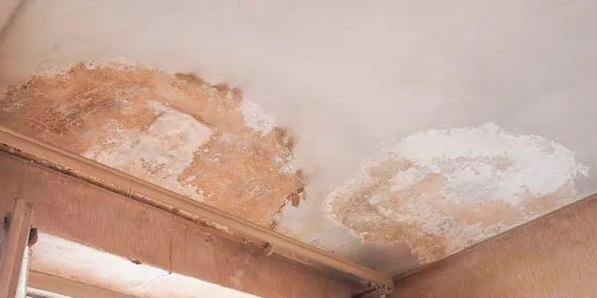 Filtraciones en techos, muros y cimentaciones ponen en riesgo estructura de casa