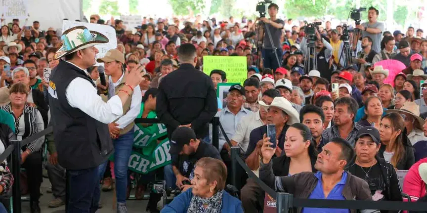 Gobierno Estatal consolida bienestar en Quecholac con obra comunitaria