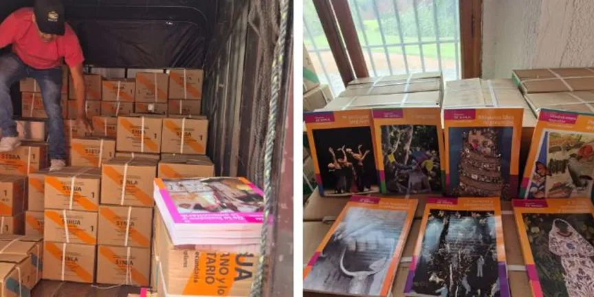 Inicia entrega de libros de texto gratuitos para secundarias de la región Atlixco