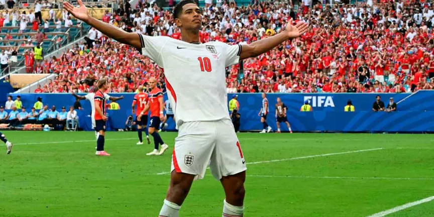 Jude Bellingham impulsa a Inglaterra a las semifinales del Mundial 2026 con un doblete ante Noruega