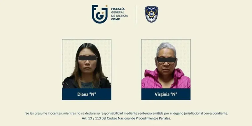 Madre e hija son detenidas por presunto despojo en la CDMX; una sería empleada del TSJ