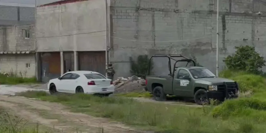 Operativo militar y policial en bodega de San Aparicio en busca de desaparecidos