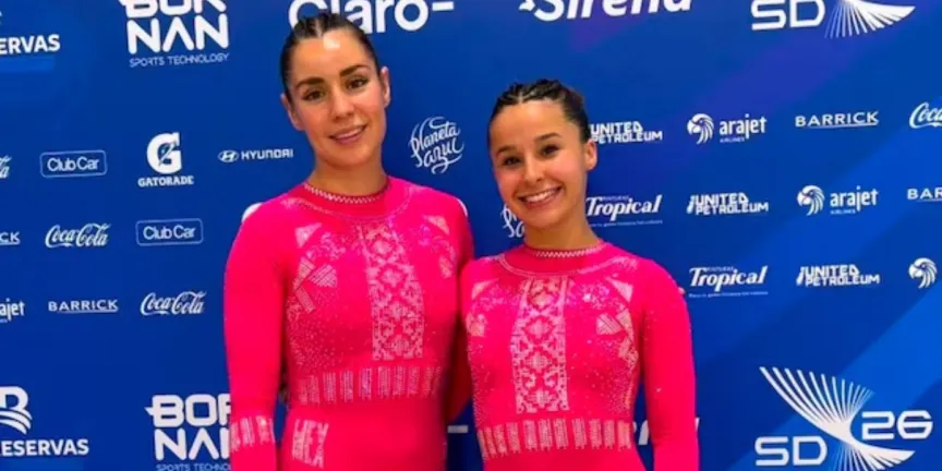 Dafne Navarro y Patricia Núñez logran oro histórico en trampolín sincronizado en Santo Domingo 2026