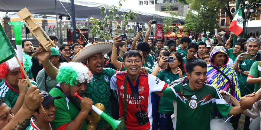Redoblan vigilancia en la capital por el partido México vs Inglaterra