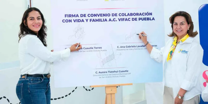 Suma Lupita Cuautle esfuerzos para brindar más apoyos a familias de San Andrés Cholula