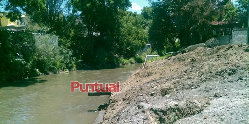 Texmelucan pide evitar construcciones en zonas de riesgo para prevenir tragedias por lluvias