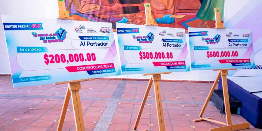 Sorteo Predial 2026 reconoce a 42 mil contribuyentes en San Andrés