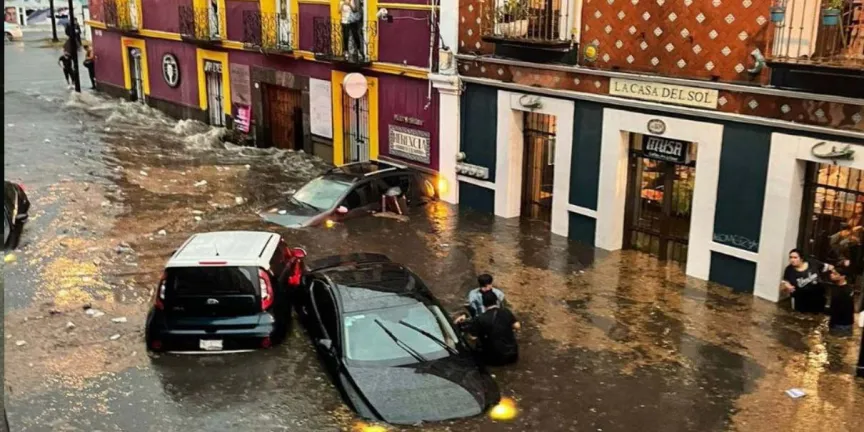 Estado y Municipio frenarán inundaciones con obra en el Bulevar 5 de Mayo