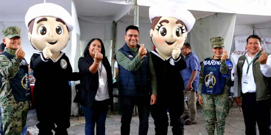 Ferias de Paz llevan atención médica gratuita a familias de Texmelucan