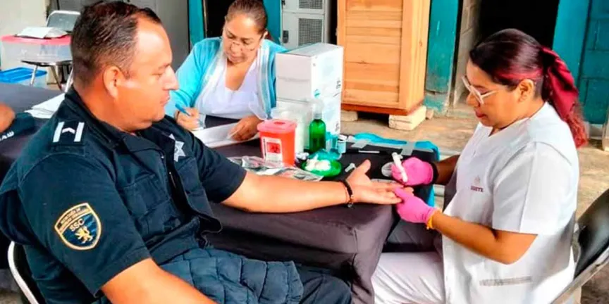 Jornada Integral Médica a policías de Huauchinango 