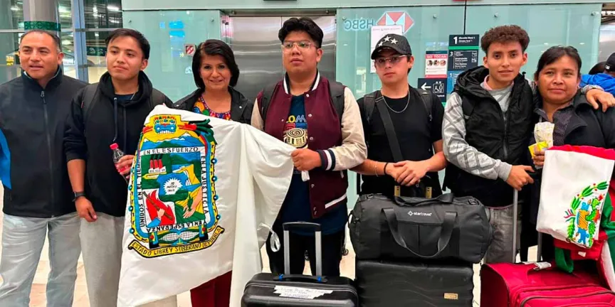 Alumnos de la UTH están de vuelta en casa tras sobrevivir al sismo en Colombia