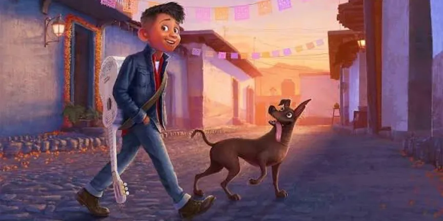 De la música ranchera a bélico, el cambio de imagen de Miguel en Coco 2 se vuelve viral