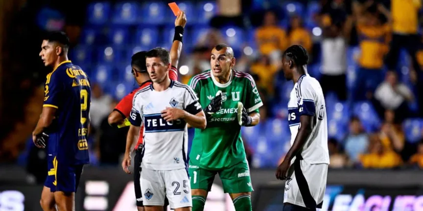 Nahuel Guzmán expulsado en la Jornada 3 de la Leagues Cup 2026