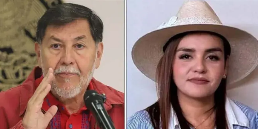Noroña deberá disculparse con Grecia Quiroz; Tribunal Electoral confirma sanción