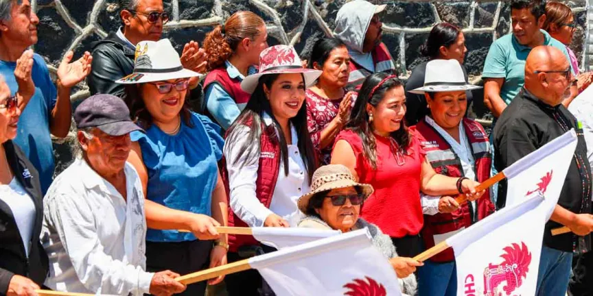 San Pedro Cholula arranca obra de rehabilitación en la 25 Poniente para mejorar la movilidad