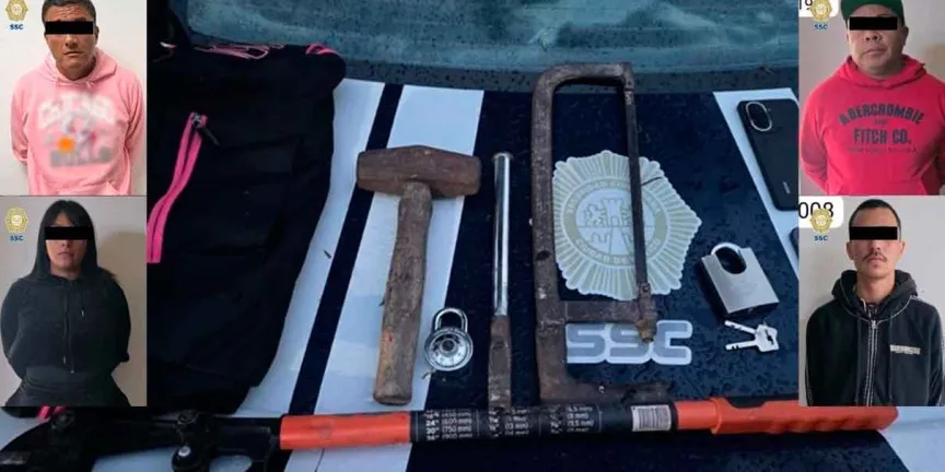 Persecución en Tláhuac deja cuatro detenidos por posible despojo