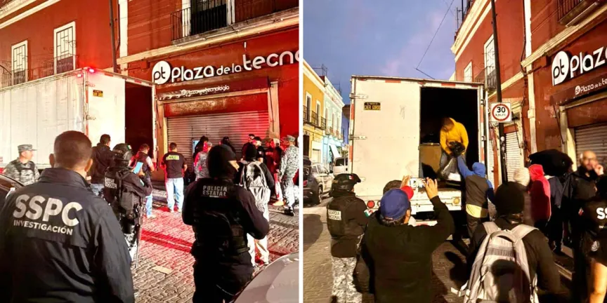 Fueron asegurados 14 locales con piratería de la Plaza de la Tecnología