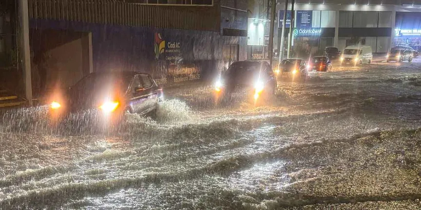 Puebla destina 19 mdp a drenaje del Bulevar 5 de Mayo por lluvias