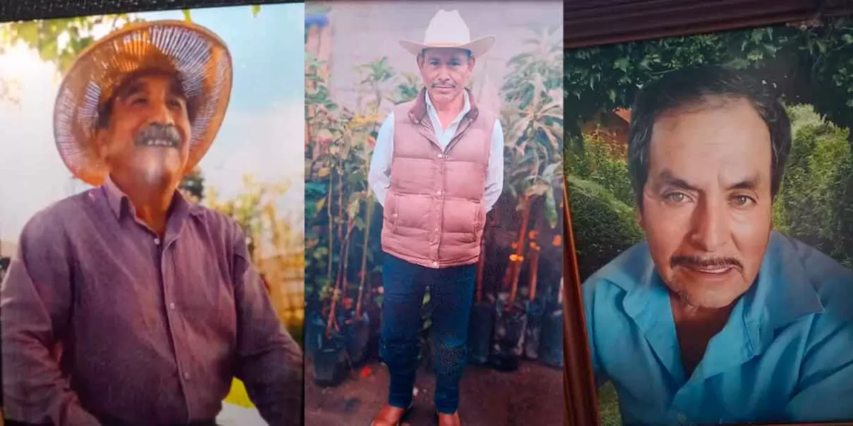 Pobladores y familiares despiden a 3 ejidatarios asesinados por talamontes en El Verde 