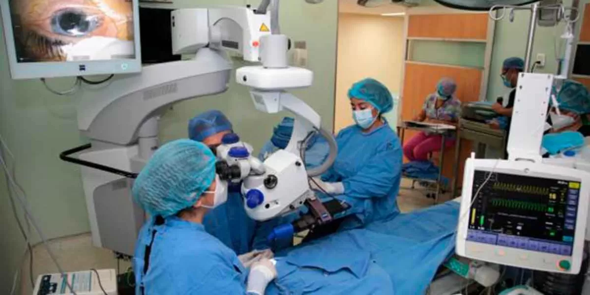 Se realiza el primer trasplante de córnea en Hospital General de Cholula